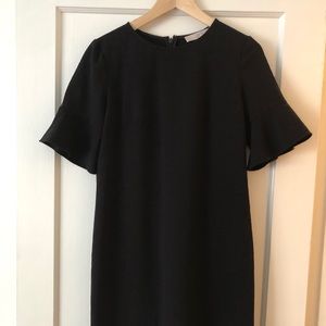 Ann Taylor Loft mini dress with flutter sleeves